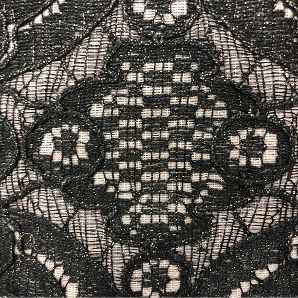 Banana Republic black lace sleeveless dress NEW Size 6 - Picture 5 of 10